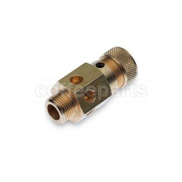 Certified boiler safety valve with 3/8 inch bsp thread