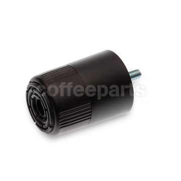 Plastic foot adjustable 60x80-100mm height with m10 thread