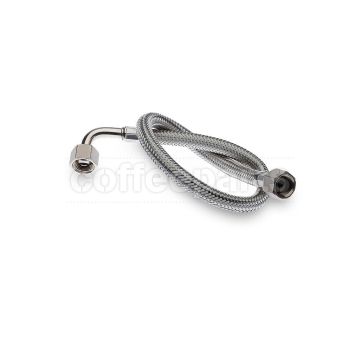 Stainless steel hose w/ conical curve 3/8ff inch bsp thread 150cm