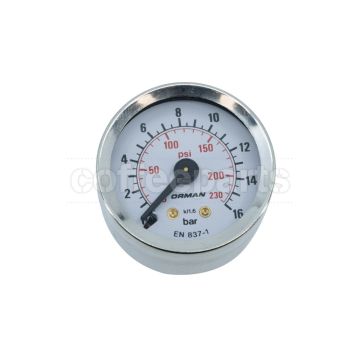 Scale Manometer 0-16 Bar Connection M6