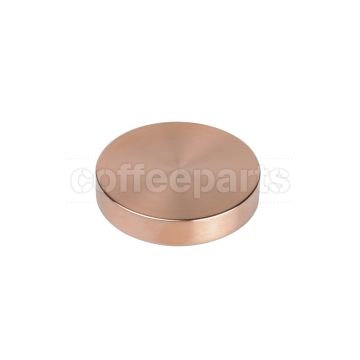Reg Barber 58mm tamping base only: copper flat