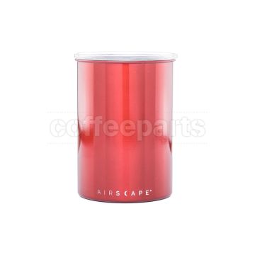 Airscape Medium Classic Coffee Storage Vault: Red