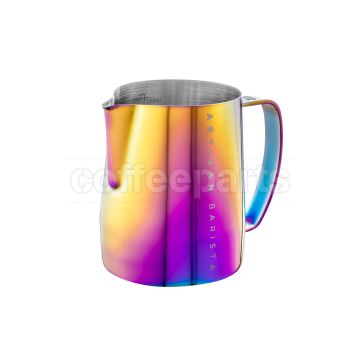 Artisan Barista Milk Jug 600ml: Rainbow
