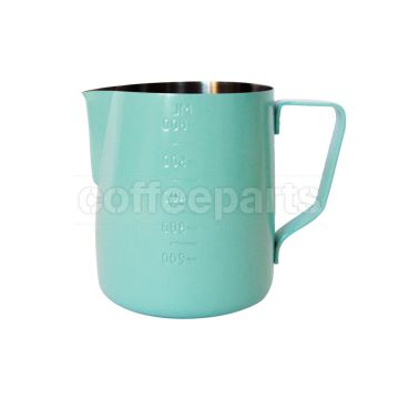 Coffee Accessories 1lt Milk Jug: Teal Blue