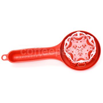 ﻿Espazzola V2 58mm Coffee Group Head Cleaning Brush: Red