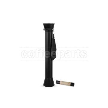 MHW Cafe Floor Standing Coffee Knock Box: Black