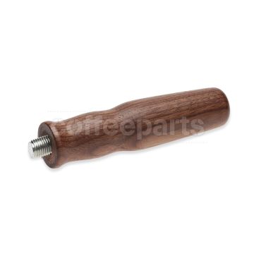 Portafilter Wave Handle in Dark Walnut with M12 Thread