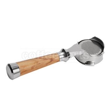 Muvna Lucifer Breville 3-Lugs Coffee Portafilter: 54mm Wood Grain