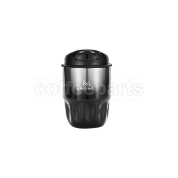 Muvna Travel Cup 260ml Black/Chrome