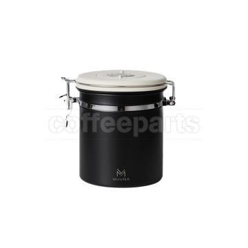 Muvna Coffee Storage Container: 500g Black