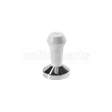 Muvna Coffee Tamper: 53mm Flat Base White