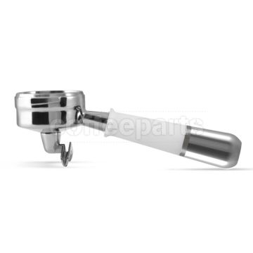 Pesado Modular Double Portafilter: White and Silver - to fit LM/E61