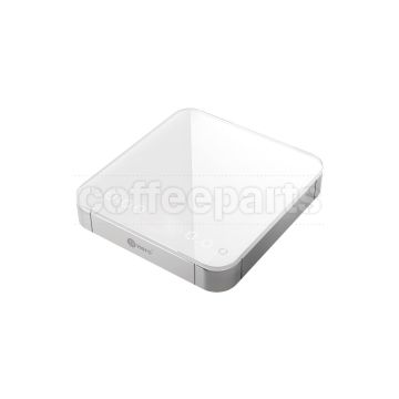 zeroHero Linzhi E-Smart Coffee Scales: White, precision coffee weighing scale.