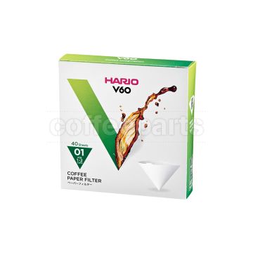Hario Paper Filter 01W Box 40sheets