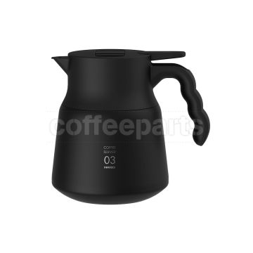 Hario V60 Insulated Stainless Steel Server PLUS 800 Black
