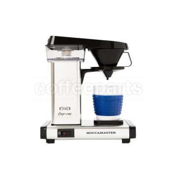 Moccamaster 300ml Cup-One Polished Silver Filter Coffee Brewer