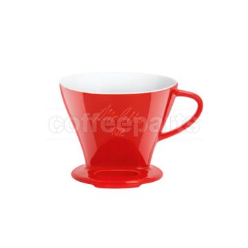 Melitta 102 Pour Over Dripper: Red