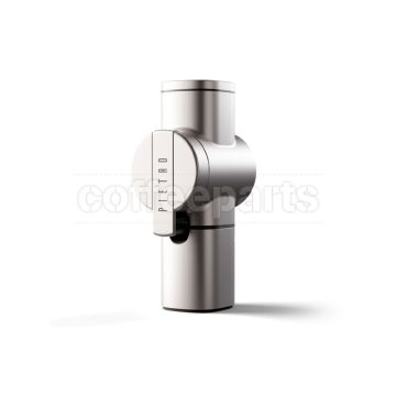 Pietro Hand Coffee Grinder - MultiPurpose Blades: Pure Silver