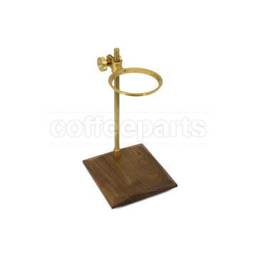 Timemore MUSE Pour Over Stand: Walnut & Brass