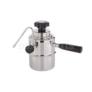 Bellman Stove-Top Milk Steamer CX25S with polished stainless steel design.