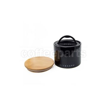 Airscape Small Ceramic Coffee Storage Vault Obsidian Black : AC0204