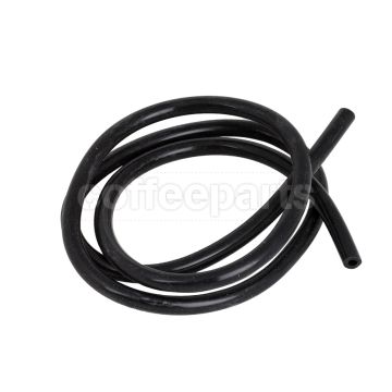 Black silicone tube, 10x14mm