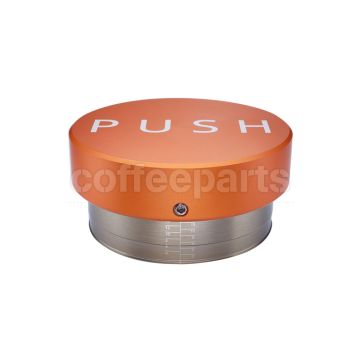 Clockworks Push Orange 58.5mm Coffee Tamper