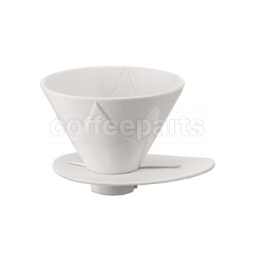 EOFY20 | Hario V60 One Pour Dripper MUGEN Ceramic White