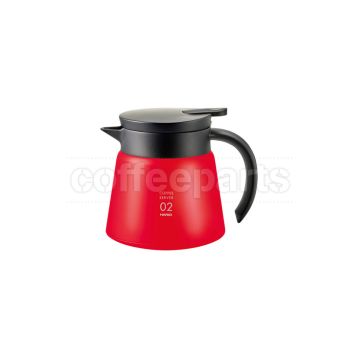 Hario V60 Insulated Stainless 600ml Server - Red