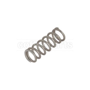 Spring in outlet, against brass trumpet plunger