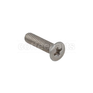 M3X12mm S/S flat philips head screw