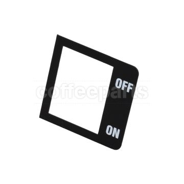 Decal For Manual Brew Switch (on/off)