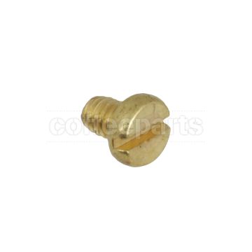 Brass screw 3X4 flat cylindr