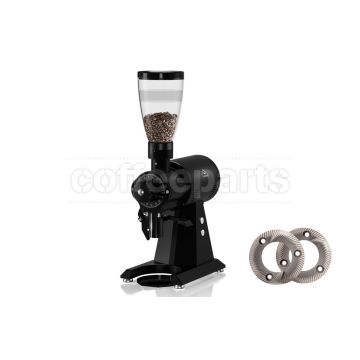 Mahlkönig EK43S Grinder Short with Turkish Blades: Black - RAL9005 Model