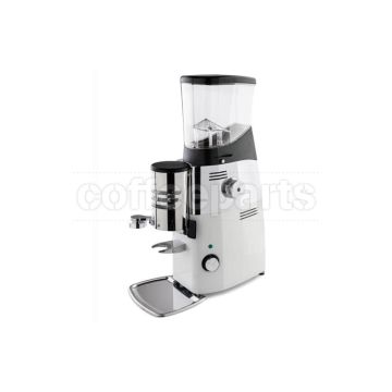 Mazzer Kold S Automatic Coffee Grinder: Pure White