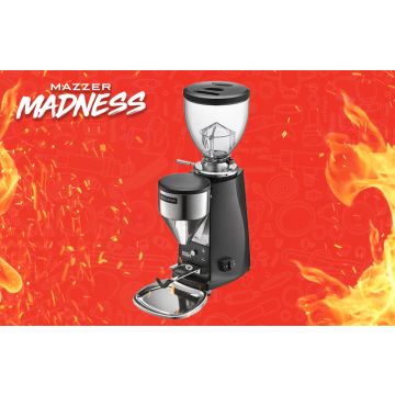 EOFY | Mazzer Mini Electronic (Type B) Home Coffee Grinder: Black