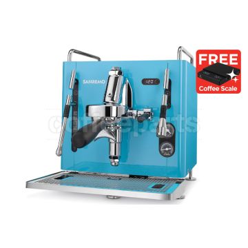 SanRemo Cube R Coffee Machine: Blue