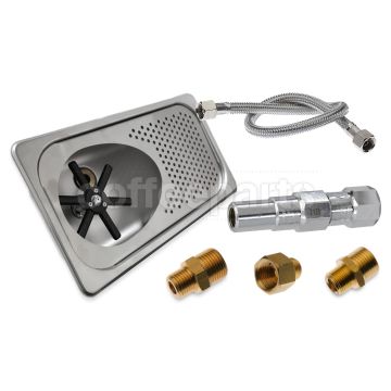 Tiamo Large In-Bench Milk Jug Rinser : Complete Kit