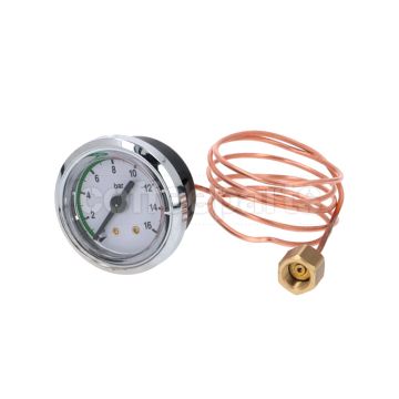 Vibiemme Pump Pressure Gauge Ø 40mm 0-16 Bar - MANMDOE40016