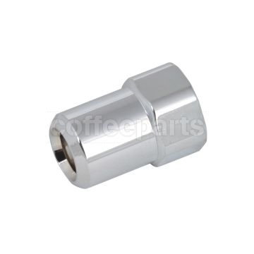 22mm large chromed bronze ball joint nut