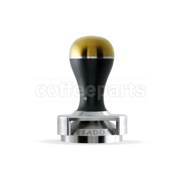 Pesado 58.5mm Coffee Tamper Depth Adjuster : Black and Gold Modular
