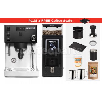 Rancilio Silvia PRO X / Stile Espresso Machine Package: Black