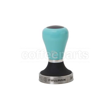 Pullman Barista 58.55mm BigStep Tamper Stainless Flat: Tiffany Blue