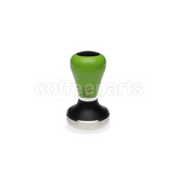 Pullman Barista 58.3mm Flat Tamper with Acid Green Handle