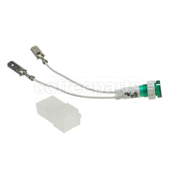 Green control lamp machine on/off