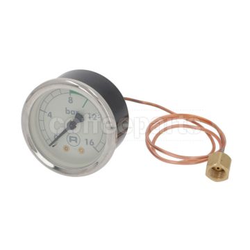Pump Pressure Gauge: Cream