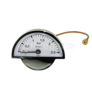 Steam pressure gauge