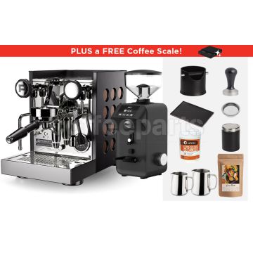Rocket TCA Appartamento Espresso Machine Package: Black/Copper