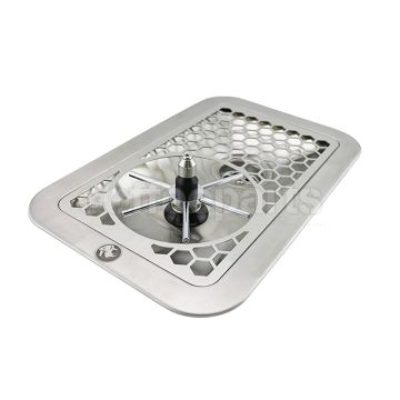 Rhino Small 300mm In-Bench Milk Jug Rinser with Spinjet