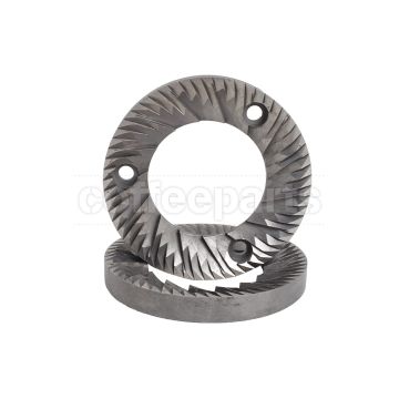 Steel Flat Burrs 64mm Set 